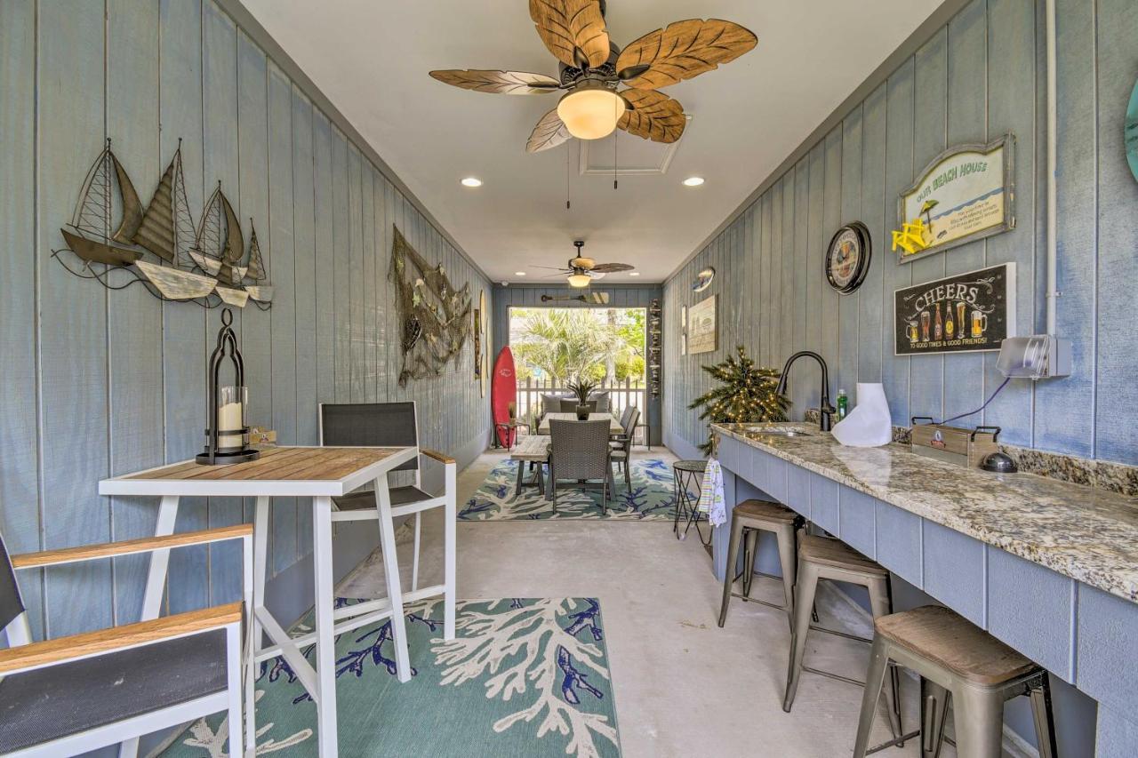Ocean Isle Beach Home With Shared Lanai And Grill المظهر الخارجي الصورة